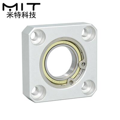 BASA方形带扣环轴承座组件铝合金凸单轴承轮随动器光轴固定支座1