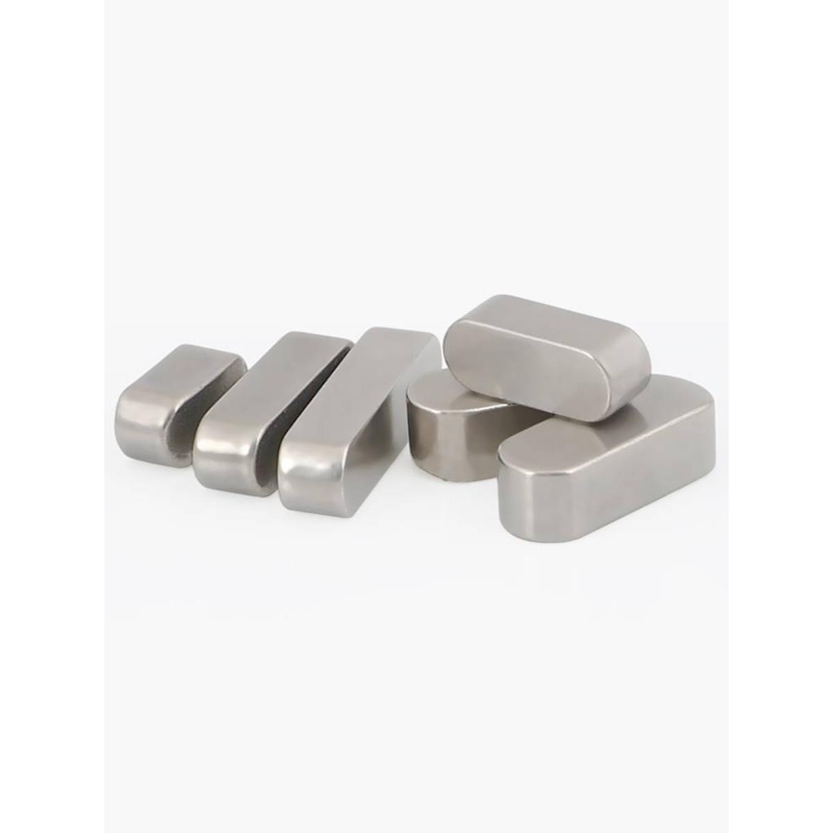 M8x7 M10x8 M12x8 304不锈钢平键销圆角A型方键平键销料*20x25x30