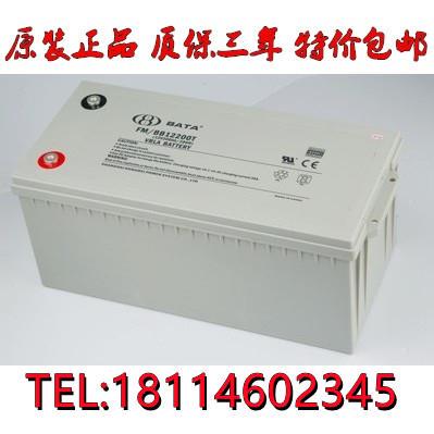 BATA鸿贝蓄电池FM/BB12200T 直流屏12V200AH 铅酸免维护 UPS电源