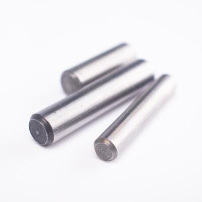 模具高强度高精度HRC38-45度定位圆柱销直销子M10 12*20--60正1丝