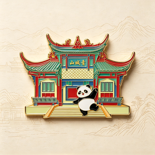 成都青城山冰箱贴创意熊猫冰箱贴