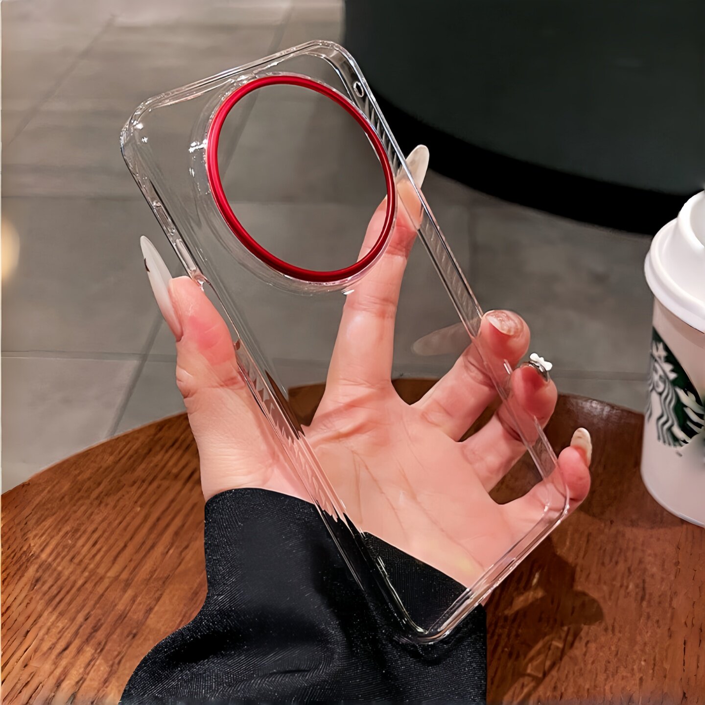 鸿运当头镜头框适用华为mater80promax手机壳新款超薄透明mate80久用不黄matte70pro全包防摔保护套60男女款