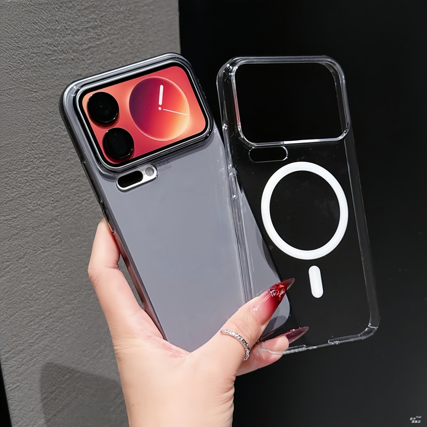 适用于小米17promax手机壳新款xiaomi17pro超薄透明磁吸硬壳15spro全包防摔14Ultra高级感13透黑保护套男女款