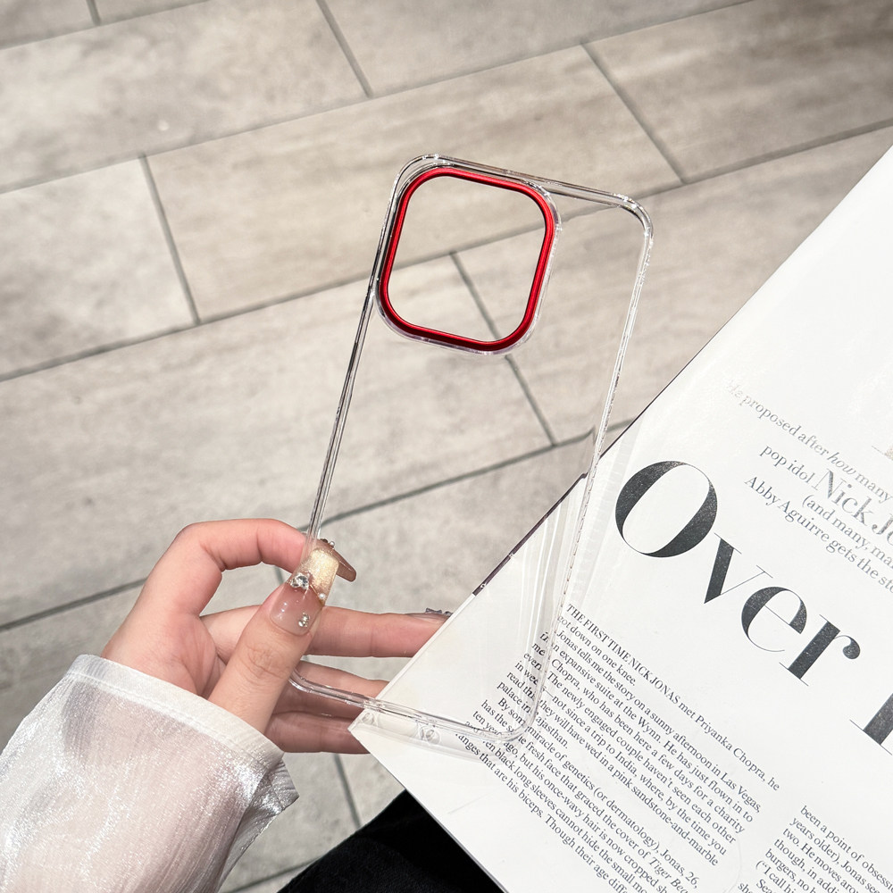 适用oppofindx9pro手机壳新款鸿运当头镜头框findx8超薄透明硬壳x9抗黄抗氧化x8s+高级感ultra全包防摔保护套