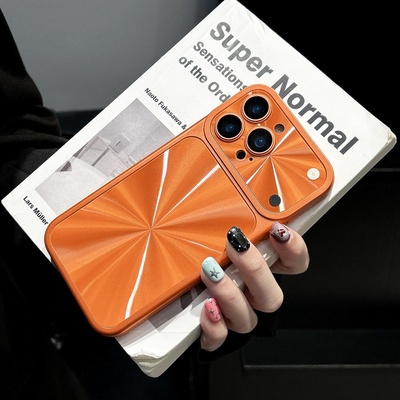 适用苹果17秒变镭射极光外壳