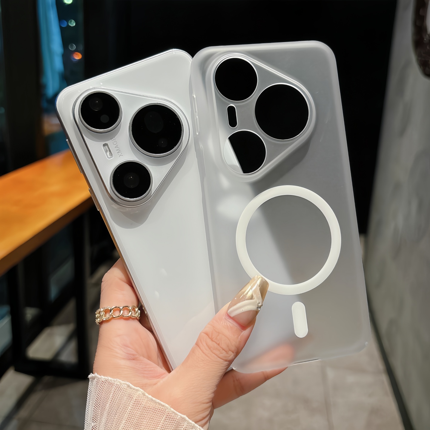 适用华为iPura80冰雾磁吸保护壳