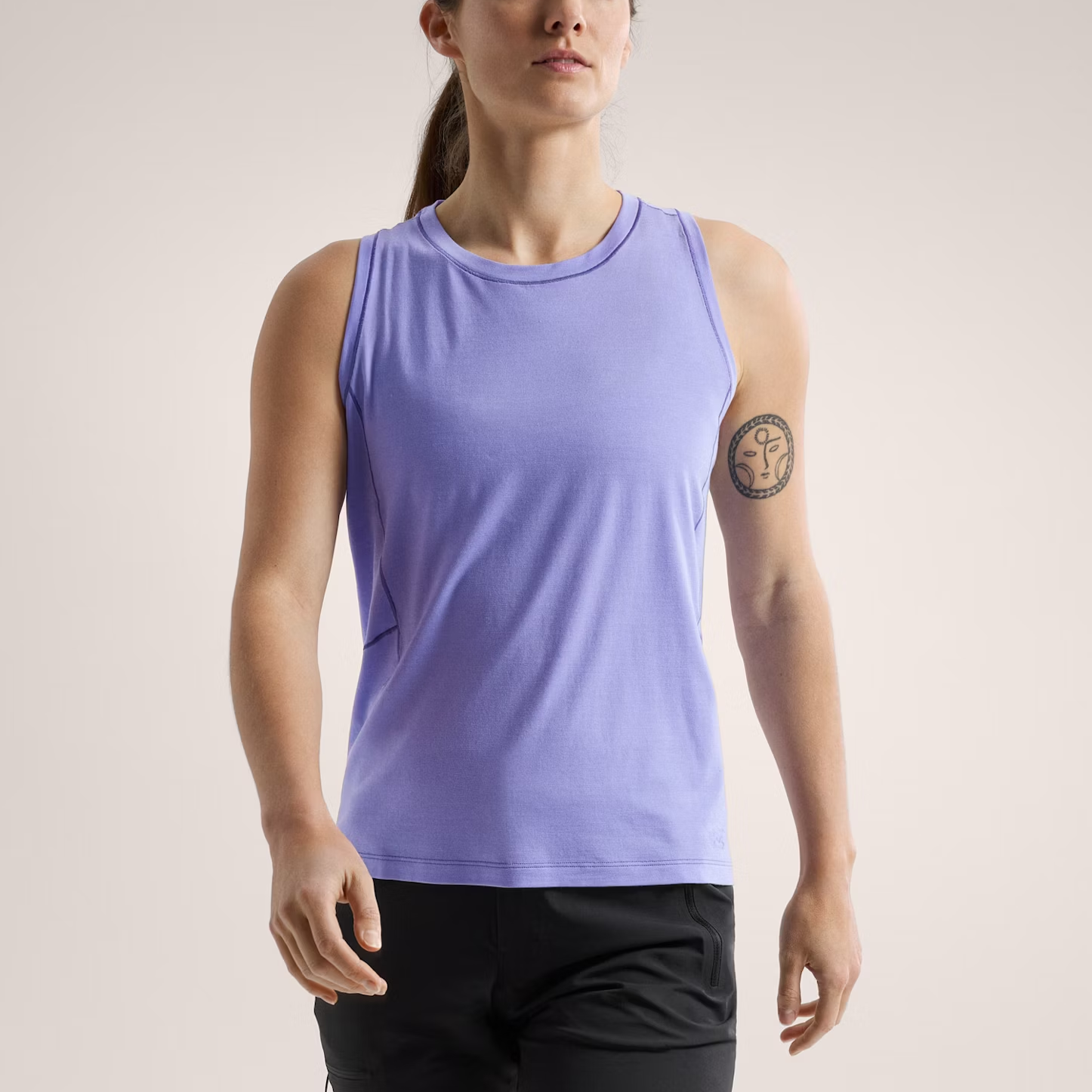 始祖鸟/Arcteryx 女士Lana Merino 羊毛圆领短袖背心 X9496