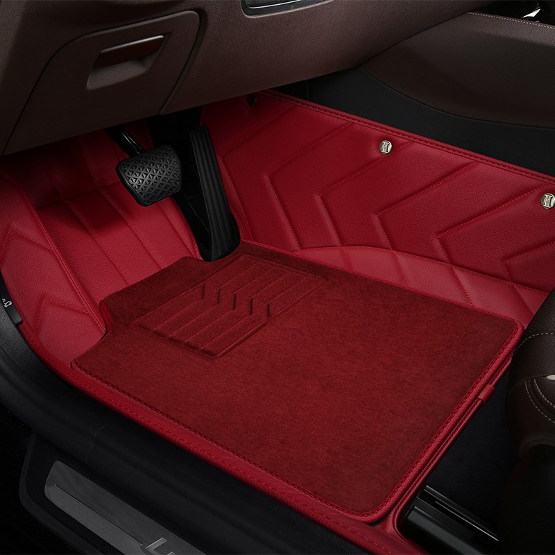 速发帕拉梅拉Pcm卡宴aaaa718全包围地毯汽车脚垫