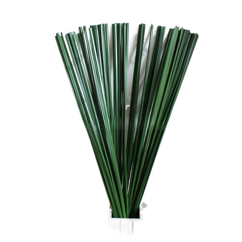 蒲叶蒲蒲棒水叶塑料插花家居装饰水蜡叶水竹假花