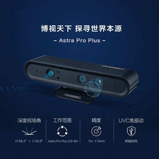 奥比中光Astra Pro Plus体感深度相机 ROS机器人摄像头树莓派RG