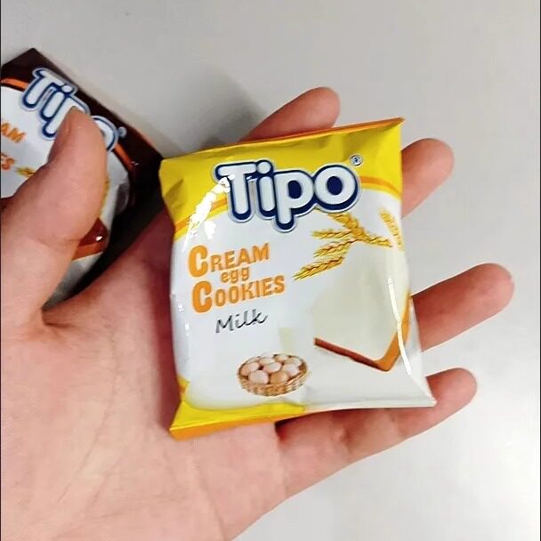 【抢】越南进口零食Tipo面包干早餐蛋糕涂层面包片休闲零食