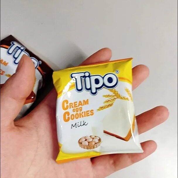 【抢】越南进口零食Tipo面包干早餐蛋糕涂层面包片休闲零食