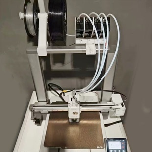 BMCU替代拓竹AMS lite自动供料系统3D打印智能多色多材料自动续料