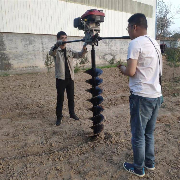 手扶功地率地基础加固打洞机山钻岩石栽电杆挖NAD坑机柴大面汽油