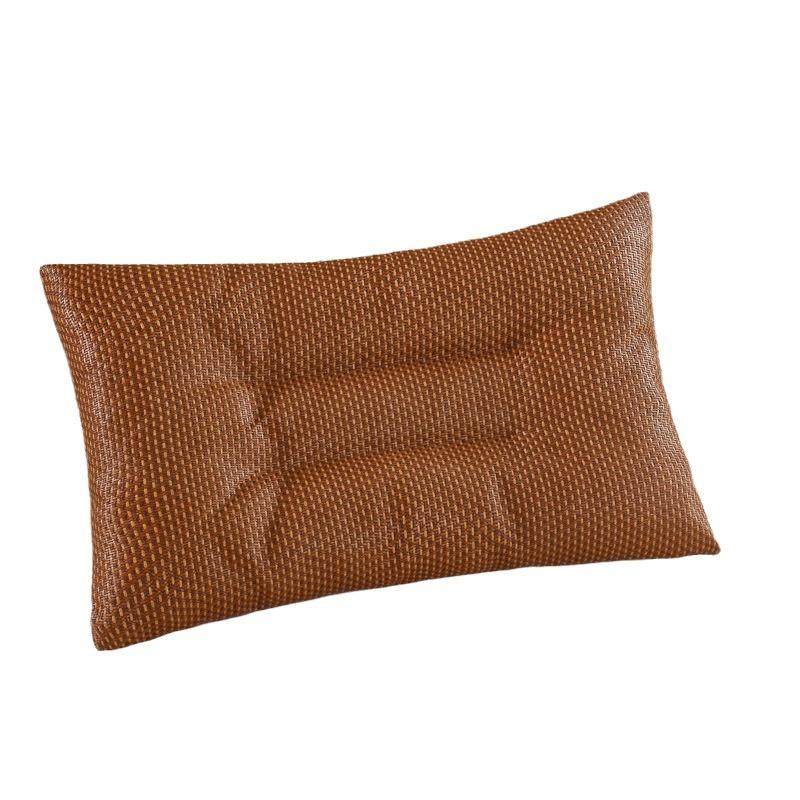 夏季新款竹席成人护颈枕头羽丝棉舒适定型枕头家居厂家供应,床上用品,U型枕/便携枕,淘宝优惠券,粉丝福利购,淘宝优惠卷