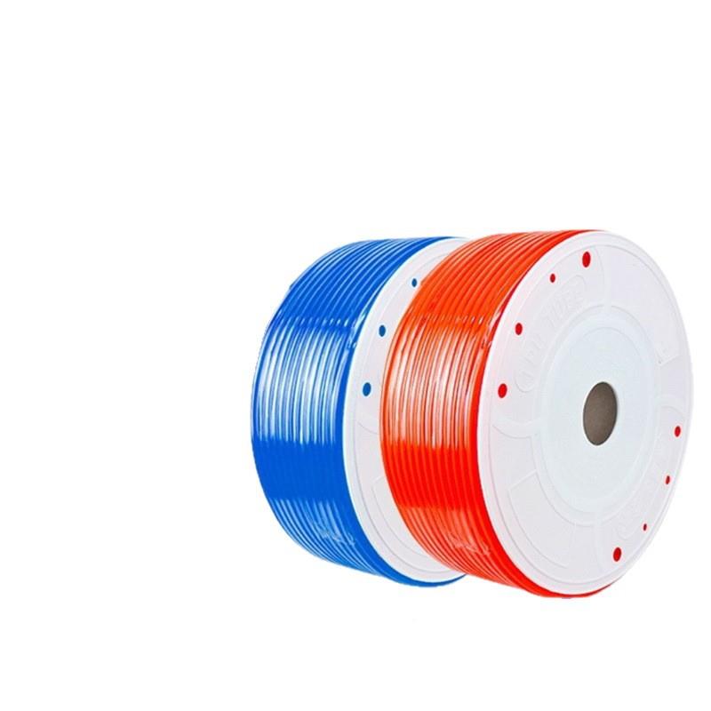 高PU气管8*5泵软管压软管空压机透明气动软管8M/10MM/英M制1/气4