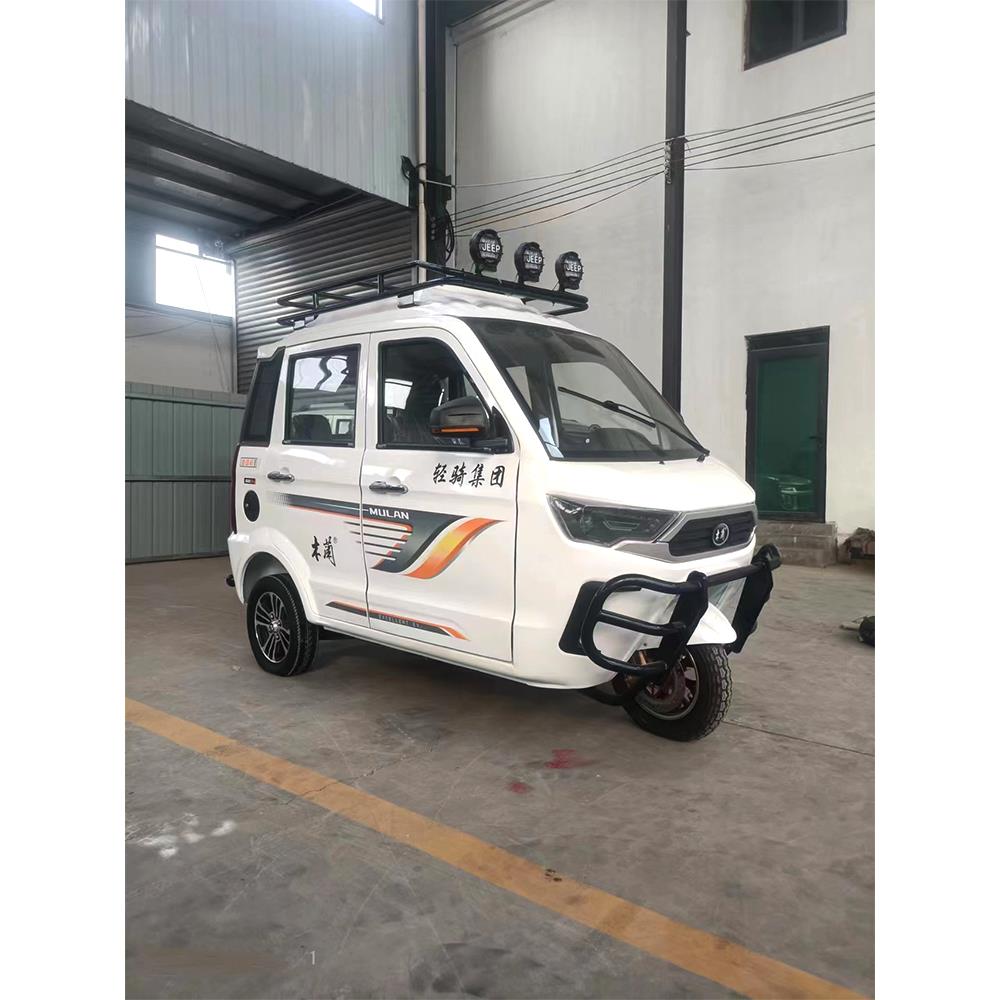 轻骑木兰三轮摩托车全封闭国标全国可上牌家用汽油水冷电喷代步车