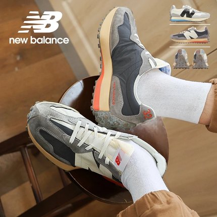 NEW BALANCE NB男女鞋327系列复古做旧鸳鸯运动休闲鞋MS327FE/RG