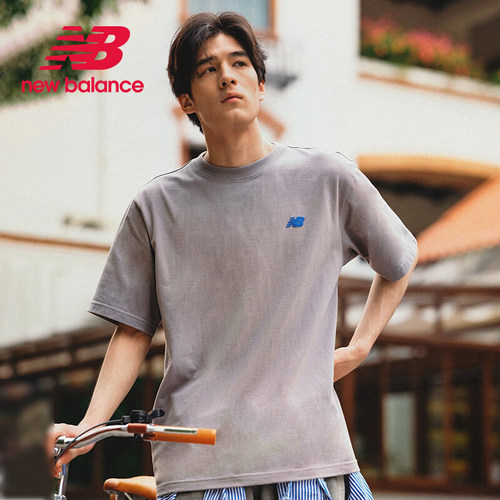 【向心生活】New BalanceNB夏联名款男女纯棉短袖T恤NEE26011/102