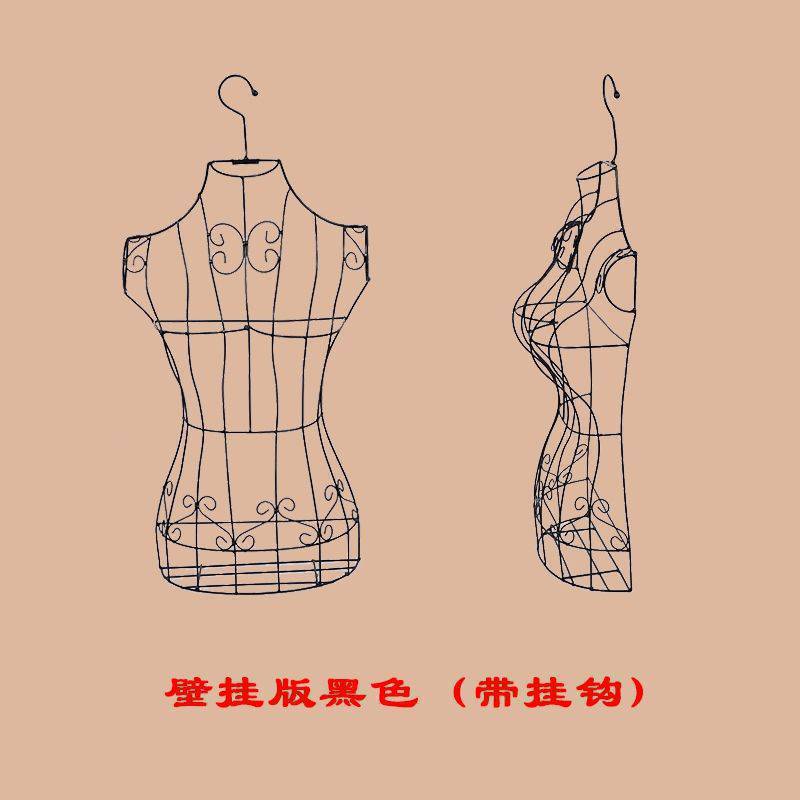 热卖欧式铁艺模特架女道具婚纱拍摄女架全身半身女挂衣架展示