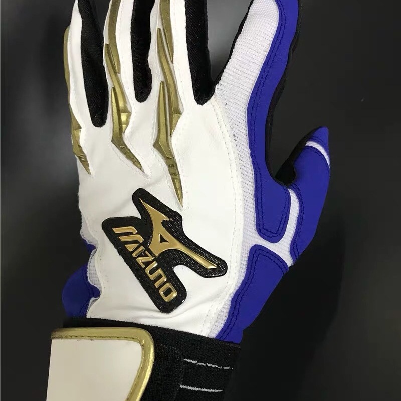 日本棒垒球羊皮打击手套（一双)棒球手套 棒球世界其他绢花儿童