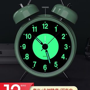 充电小闹钟学生专用儿童男女孩强力叫醒起床神器2025新款初高中生