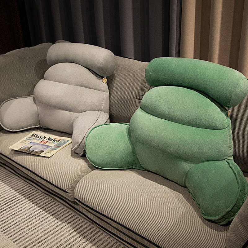 床头靠垫in风沙发靠背宿舍床上学习靠枕背枕头护腰垫椅子腰枕抱