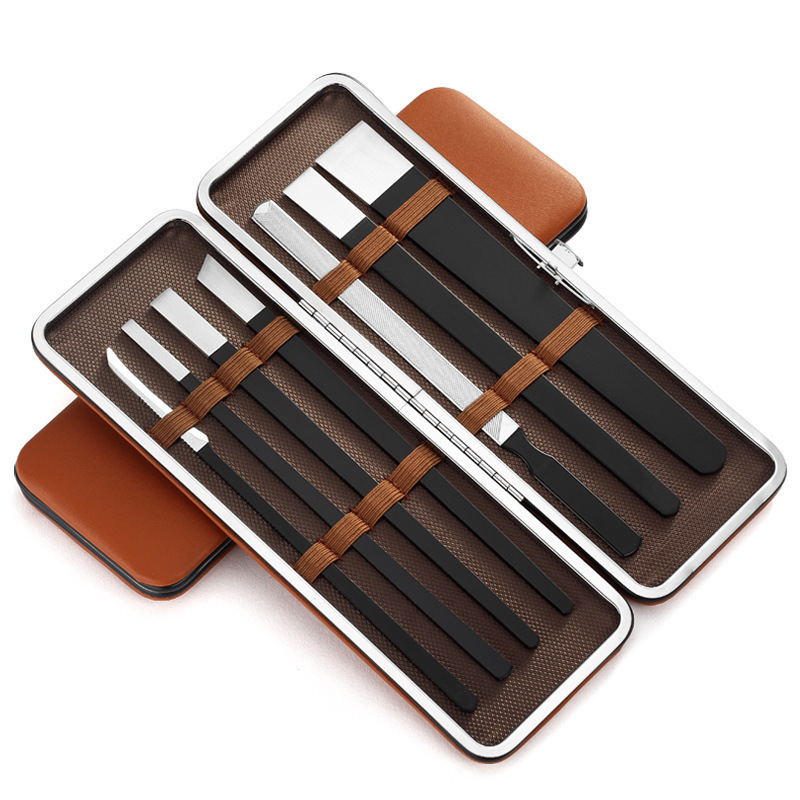 现货不锈钢扬州三把刀修脚剪套装去老茧扦脚套装修脚工具修甲套装