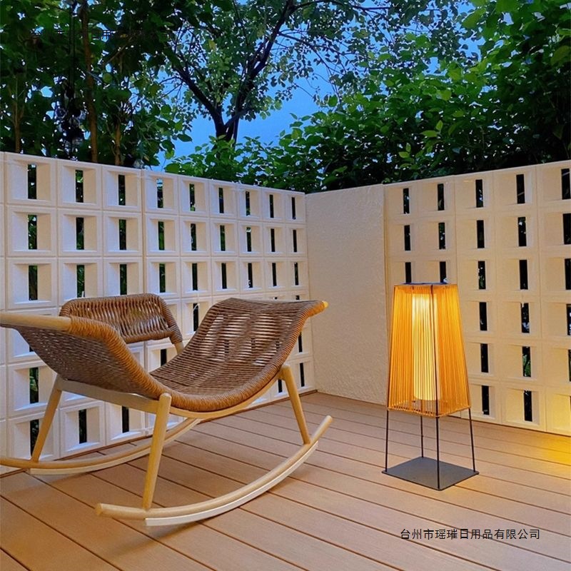 露台灯落地灯花园灯家用庭院灯太阳能户外灯日式草坪灯阳台氛围灯