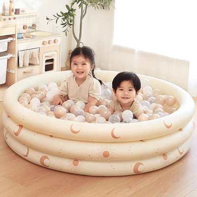 儿童室内海洋球池婴儿乐园宝宝波波池充气海洋球家用玩具池泡泡池