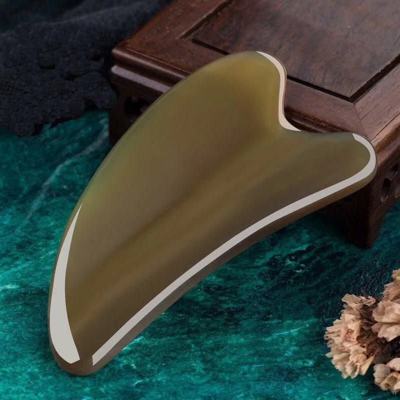 速发牛角拨筋棒按摩板全身棒用经点面部脸部通络穴眼部