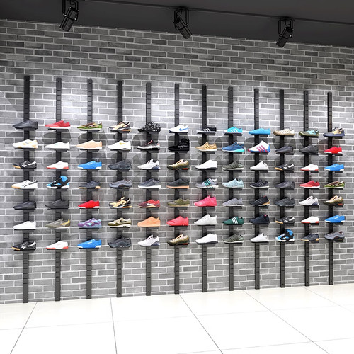 速发商鞋立体用架鞋子鞋货架上墙运动店架子鞋鞋鞋架展示架子