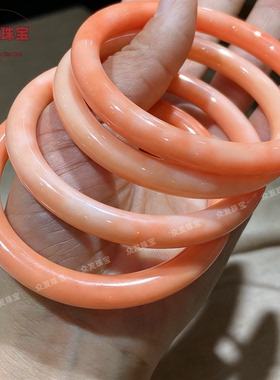 新款天然意大利手镯手环本命年招财转运养生古风圆条叮当镯