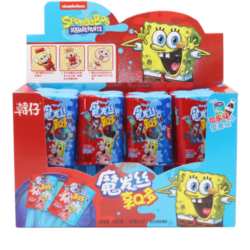 韩仔36g魔法丝双口味享Q糖