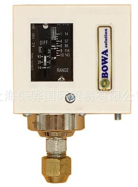 0~10bar自动复位压力开关用于楼宇或区域供暖水泵100米扬程内限定