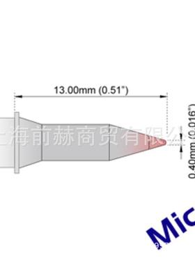 THERMALTRONICS热魔M6C004尖头形烙铁头