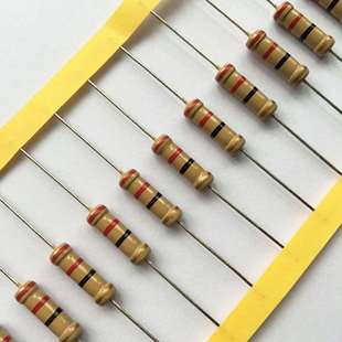 碳膜电阻CF2W22R 渡锡铜线 20R