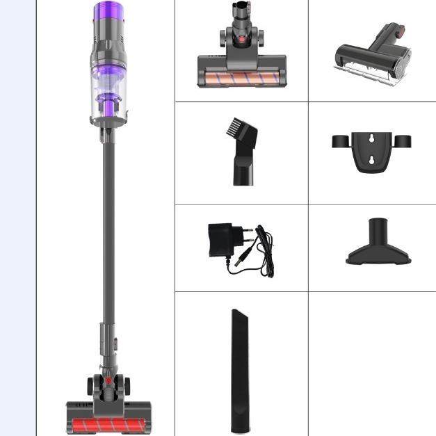家用无线大吸力无刷除螨超静音V11S手持推杆吸尘器