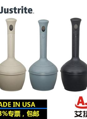 Justrite迎宾烟蒂桶268501/02/03烟灰柱烟蒂柱烟灰收集器灭烟桶
