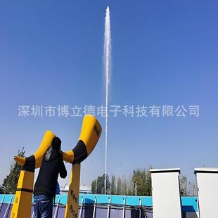 网红呐喊喷泉活动音乐号角人工室外喷泉大型设施户外互动喊泉
