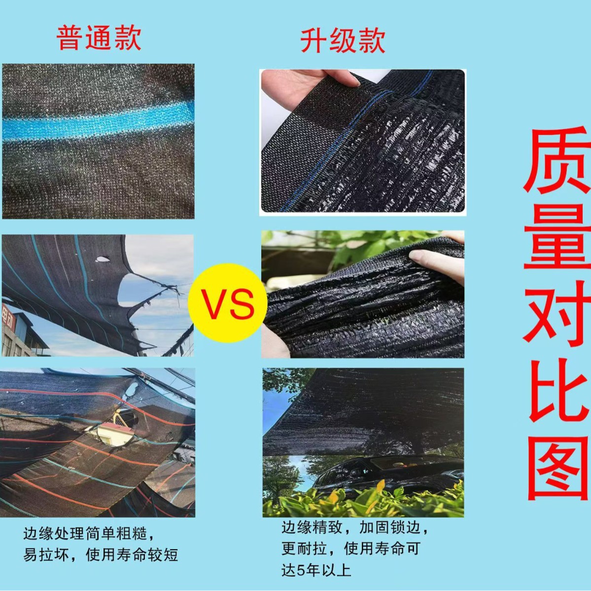 遮阳网自动伸缩太阳防晒加厚加密遮阴阳台黑网汽车遮光庶 阳隔热
