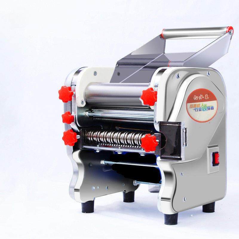 白水王家用压面机不锈钢电动小型面条机多功能商用饺子混沌全自动