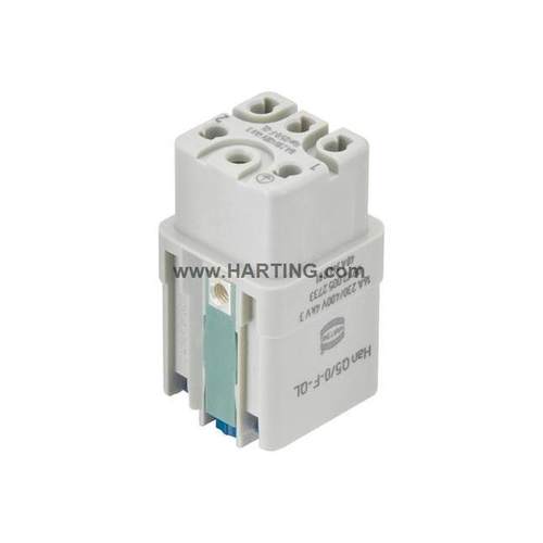 HARTING09120052733Han-Q5/0-F-QL原装现货哈丁浩亭重载连接器