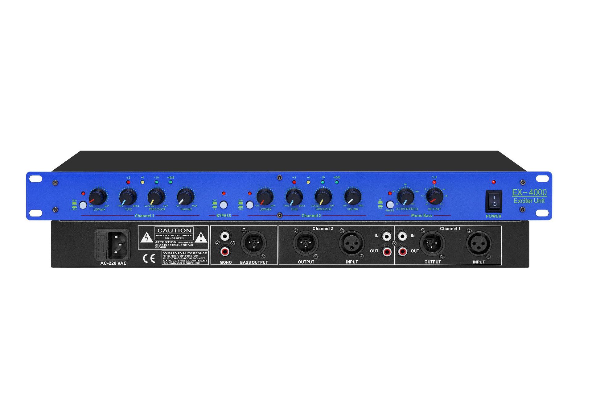 EX-4000激励器专业人声IP100舞台演出会议工程效果器立体声