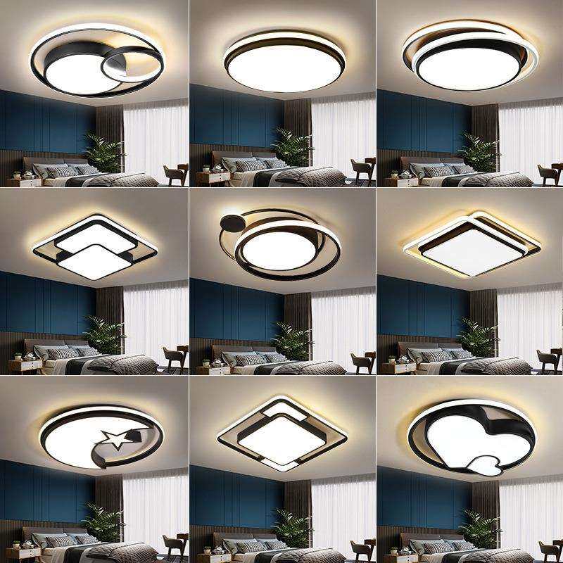 卧室灯房间灯吸顶灯温馨浪漫主卧2025年新款婚房简约家用灯具套餐