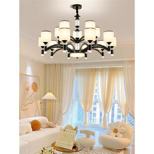 吊灯客厅2024新款护眼大厅主灯中山灯具简约现代大气家用餐厅吊灯