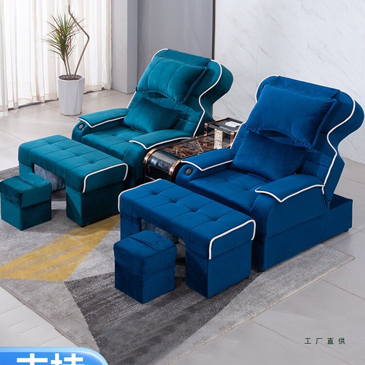 足疗沙发电动足浴沙发躺椅沐足足疗按摩床采耳床洗浴大厅沙发