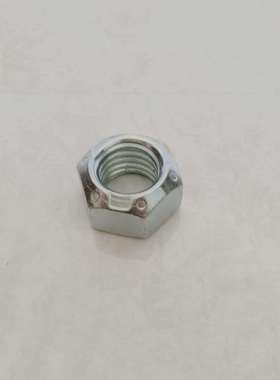立禾DIN980V美制全金属锁紧螺母六角压点锁紧螺母5/8-11现货