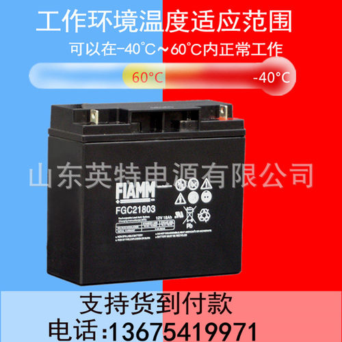 FIAMM非凡12V18Ah通信蓄电池