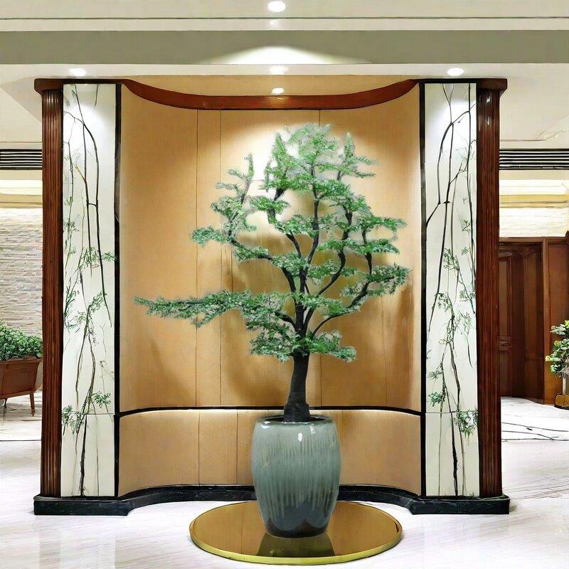 小紫UTU檀盆景造型老黑骨茶盆栽客叶厅桩办公室好绿植室内外养植